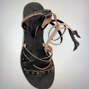 L Space by Cocobelle ankle wrap sandal